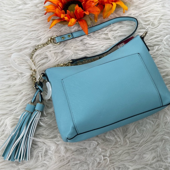Merona Handbags - NWT GORGEOUS COLOR crossbody bag with Tassel